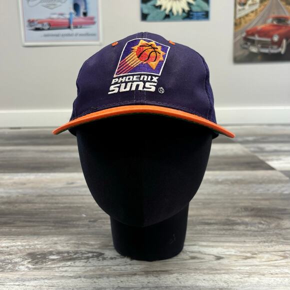 Vintage NBA Phoenix Suns Young An Hat Purple Mens OS Snapback Basketball Hat Cap - Picture 1 of 8